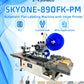 SKYONE-890FK-PM Automatic Desktop Flat Surface Labeling Machine with Inkjet Printer & Page Separation Device