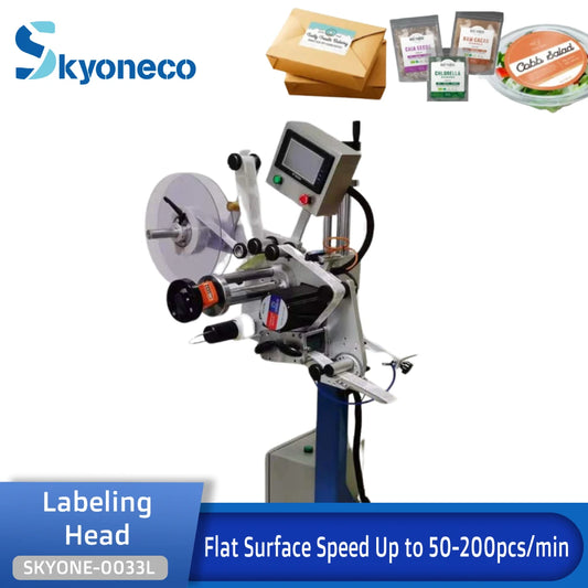 SKYONE-0033L Automatic Labeling Machine Labeling Head for Product Line