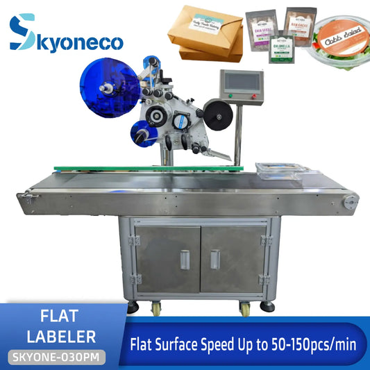 SKYONE-030PM Automatic Bag Labeling Machine for Flat Surface