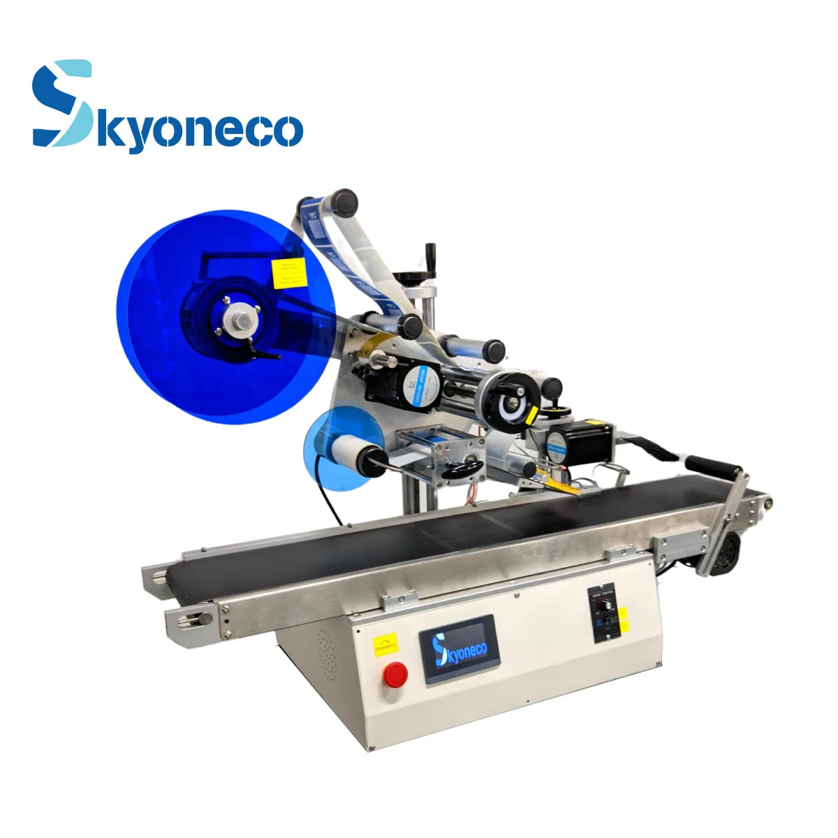 Skyone-870ZP-Z Desktop Automatic Corner Wrap Flat Labeling Machine Tamper-evident