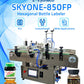 Skyone-850FP Automatic Desktop Hexagonal Bottle Jar Labeling Machine Honey Jam Coffee Sauce