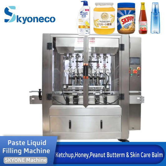 SKYONE Automatic High Speed Paste Liquid Filling Machine