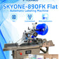 $2880 Only SKYONE-890FK Desktop Automatic Flat Surface Pouch Bag Labeling Machine with Feeder