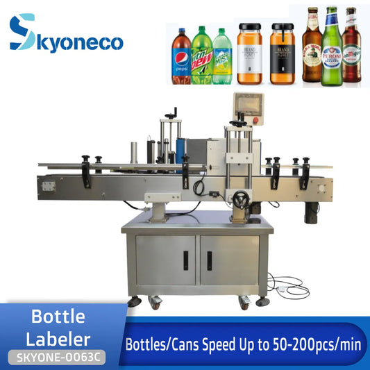 SKYONE-0063C Automatic Labeling Machine for Bottles