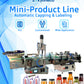 SKYONE Automatic Round Bottle Capping & Labeling Machine